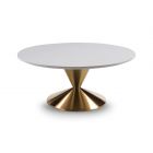 Large Round Coffee Table by Gillmore