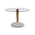 Large Round Dining Table by Gillmore