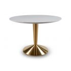 Large Round Dining Table by Gillmore