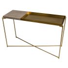 Large Console Table With Large Tray Top 