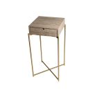 Square Plant Stand With Drawer 