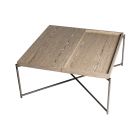 Square Coffee Table With Tray Top 