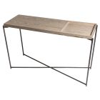 Large Console Table With Tray Top 