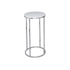 Circular Lamp Stand - Kensal MARBLE with POLISHED base