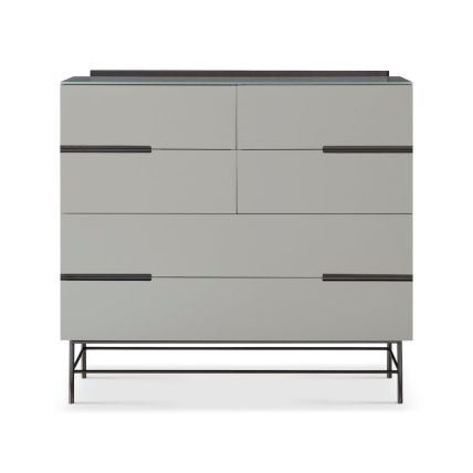 Six Drawer Wide Chest by Gillmore