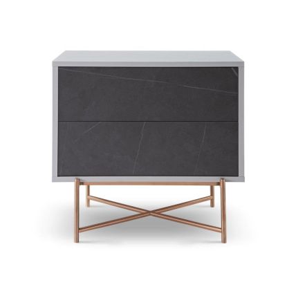 Bedside Chest With Two Drawers by Gillmore