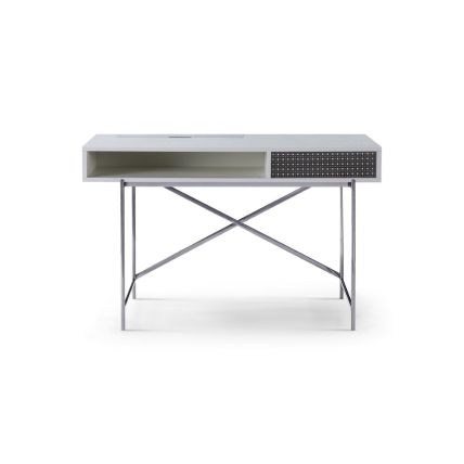 Adriana White Desk Dressing Table by Gillmore
