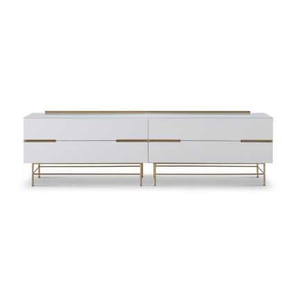 Four Drawer Low Sideboard by Gillmore
