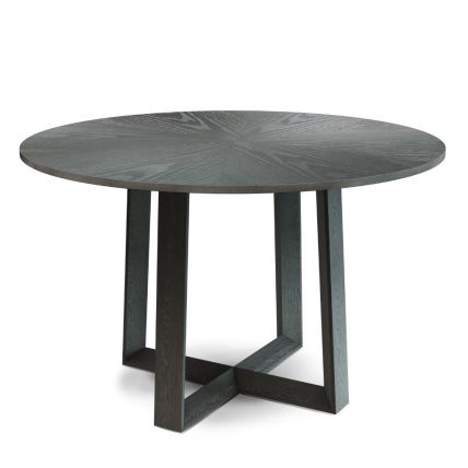 Large Round Dining Table by Gillmore
