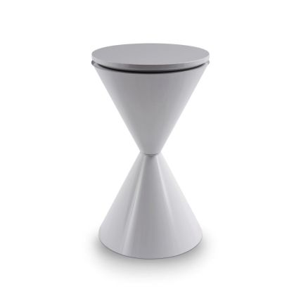 Round Hourglass Side Table by Gillmore