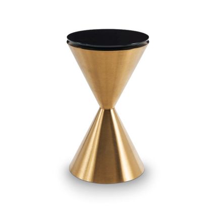 Round Hourglass Side Table by Gillmore