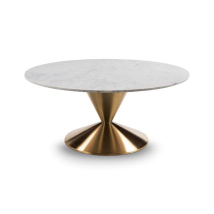 Large Round Coffee Table by Gillmore