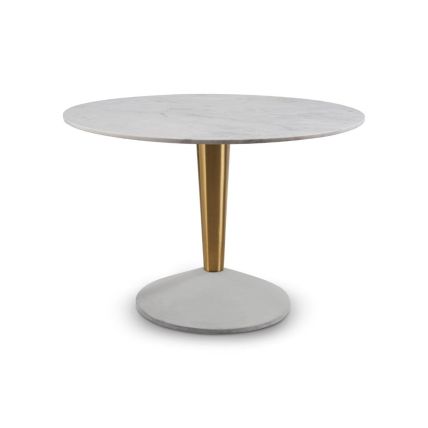Large Round Dining Table by Gillmore