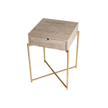Square Side Table With Drawer by Gillmore