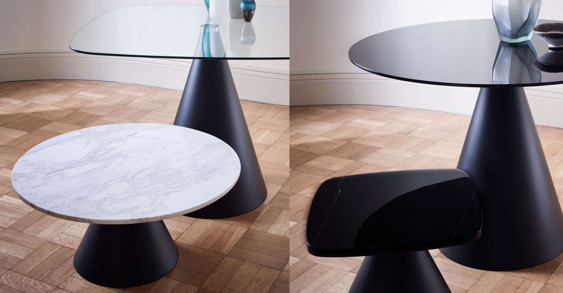 Oscar Collection Modern Oval Tables GILLMORE British Design