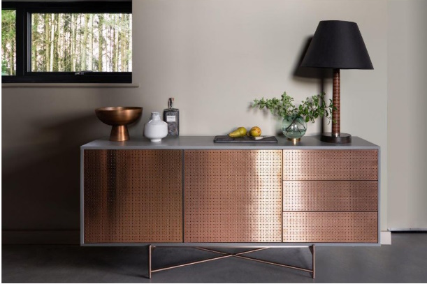 sideboard-with-bronze-drawers